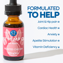 Load image into Gallery viewer, Organic Hemp Oil 400mg For Dogs | Savory Salmon 
